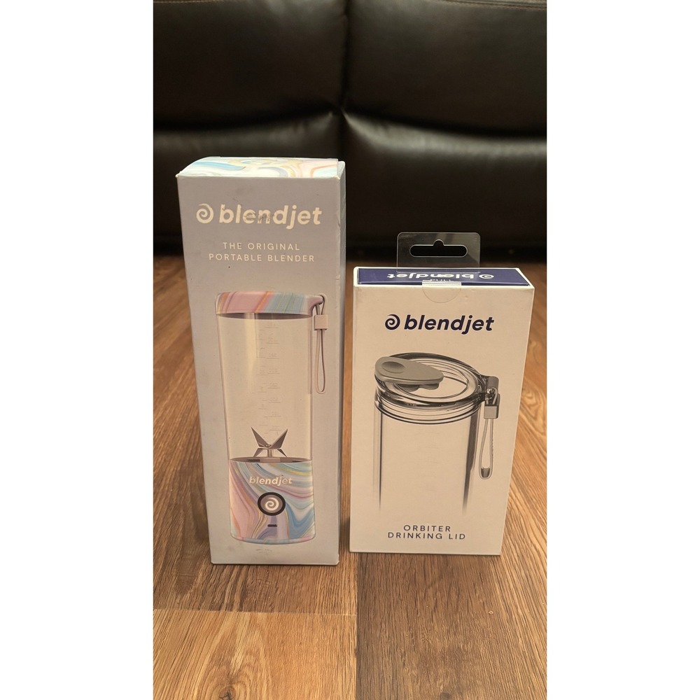 BlendJet The Original Portable Blender & Orbiter Drinking Lid NEW SEALED IN BOX